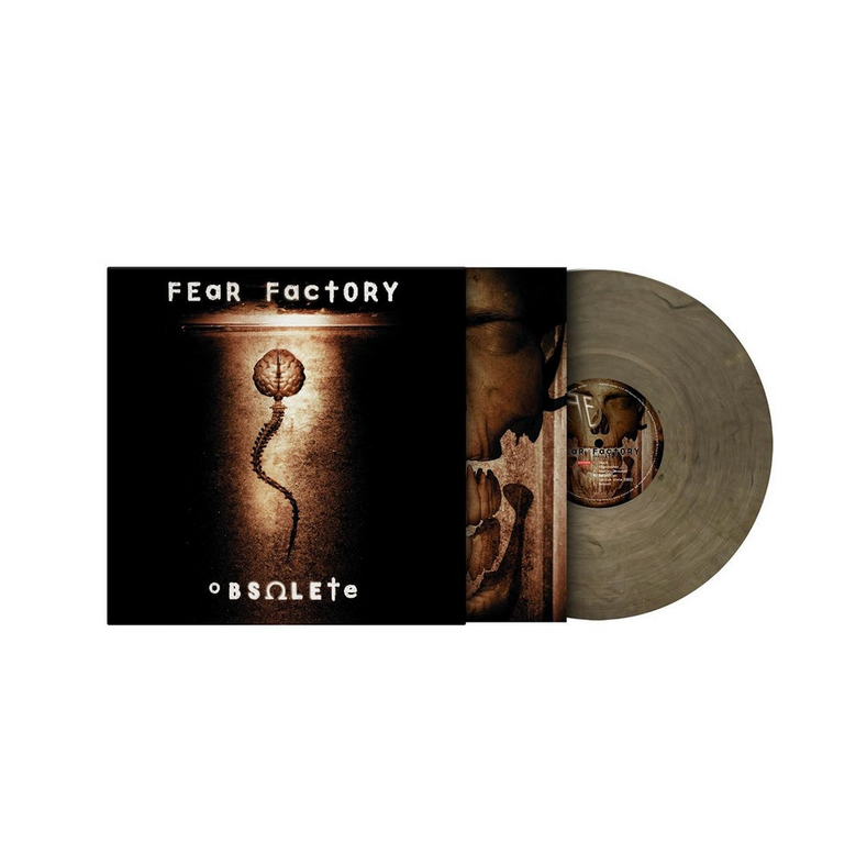 Fear Factory ‎– Obsolete (Clear & Black)