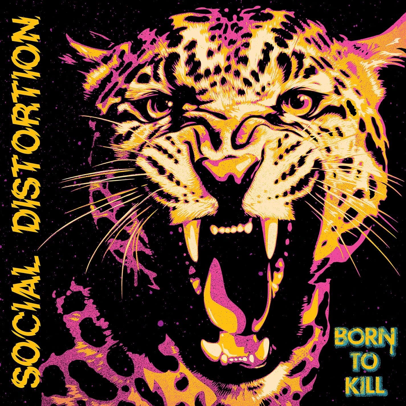 Social Distortion - Born To Kill (Pink & Yellow)