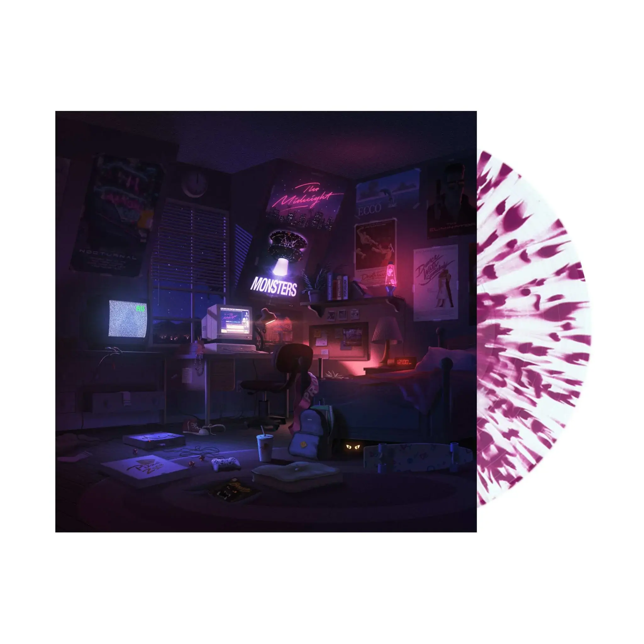 Midnight - Monsters (Purple Splatter)