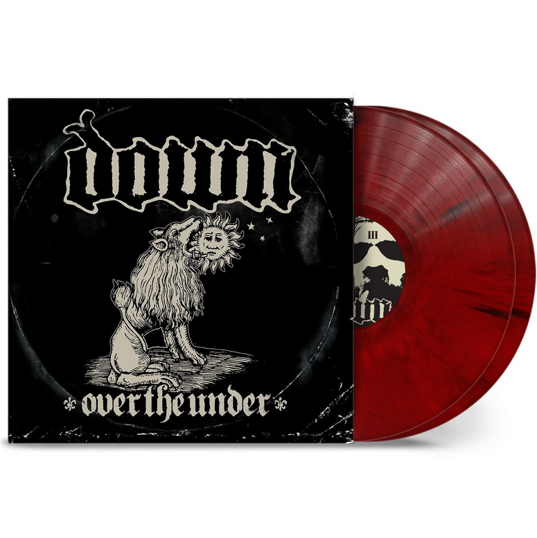 Down - Over The Under (Red/Black Marble)