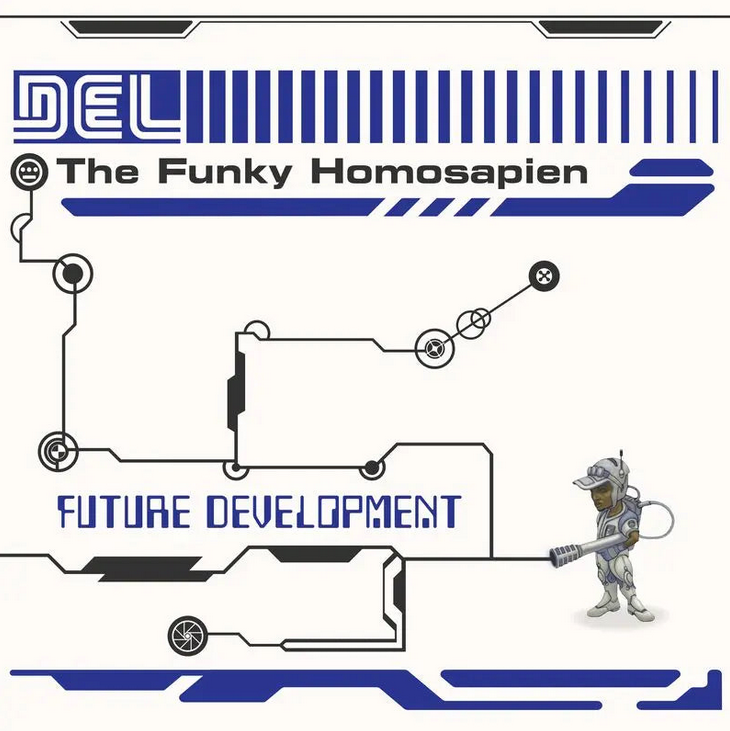 Del The Funky Homosapien - Future Development (Metallic Blue)