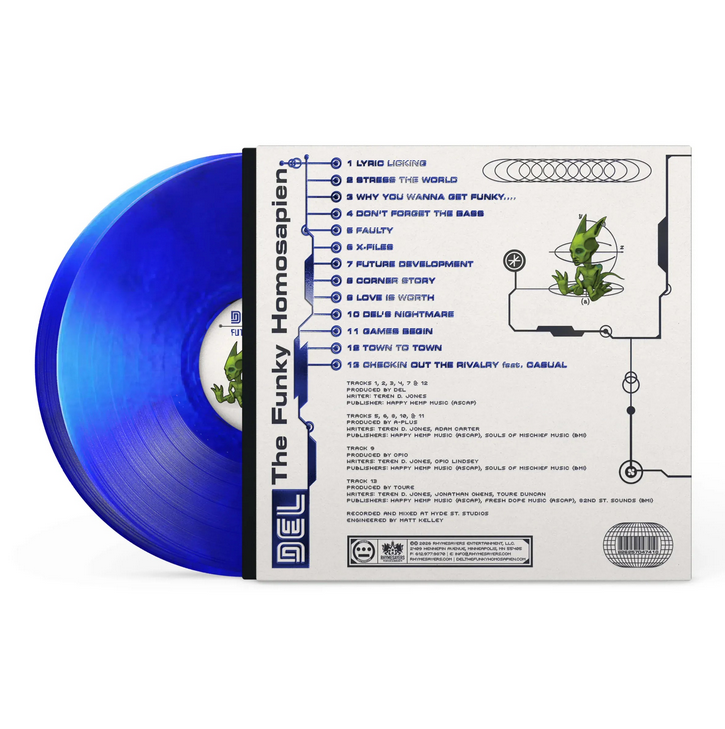 Del The Funky Homosapien - Future Development (Metallic Blue)