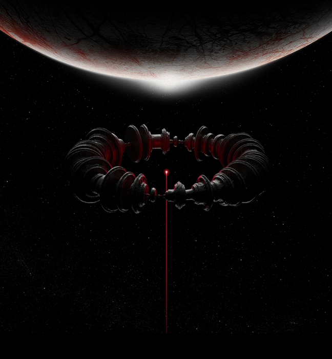 Muse - The Wow! Signal (Red/Grey Galaxy)