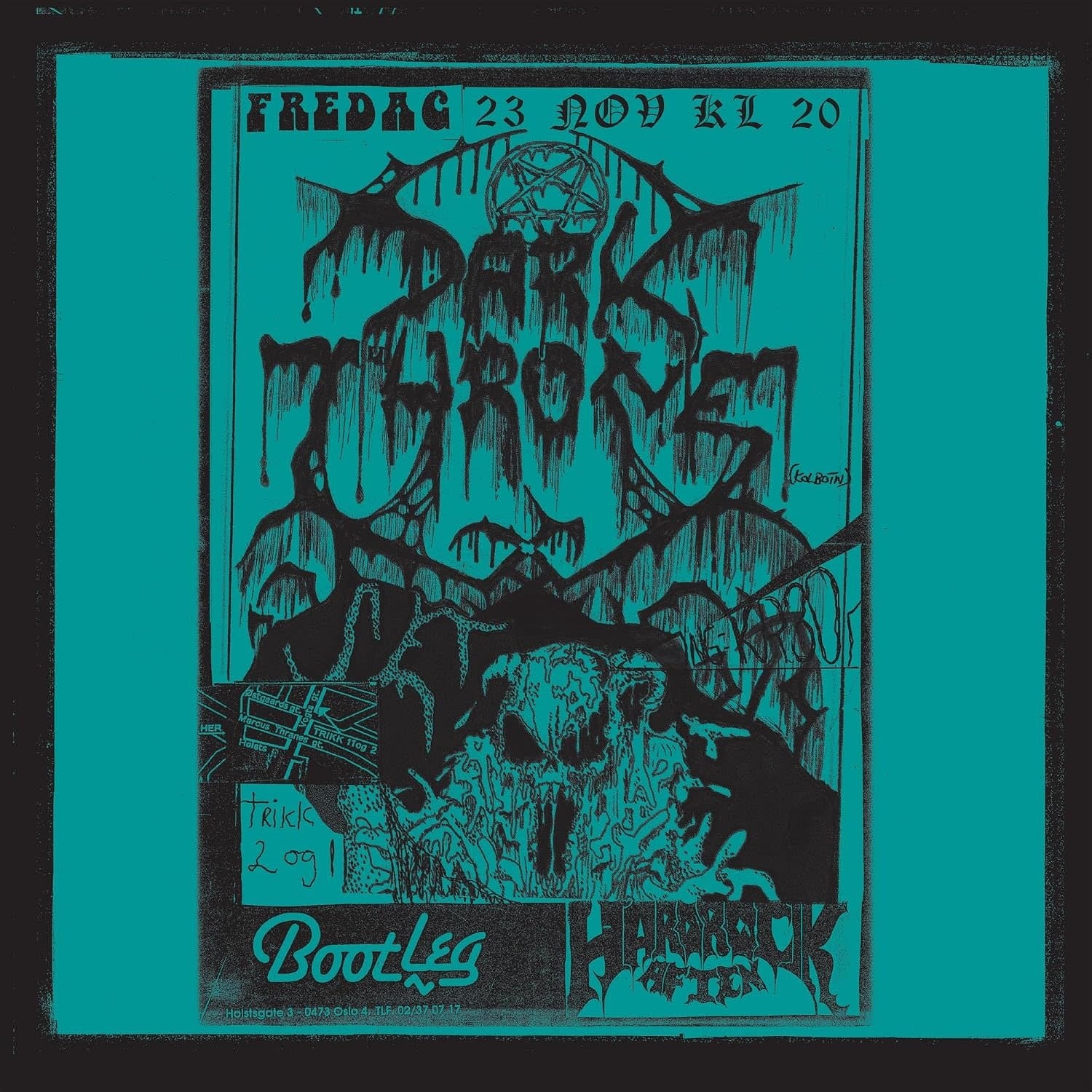 Darkthrone - As Wolves Among Sheep: Live In Oslo '90 (Petrol Blue)