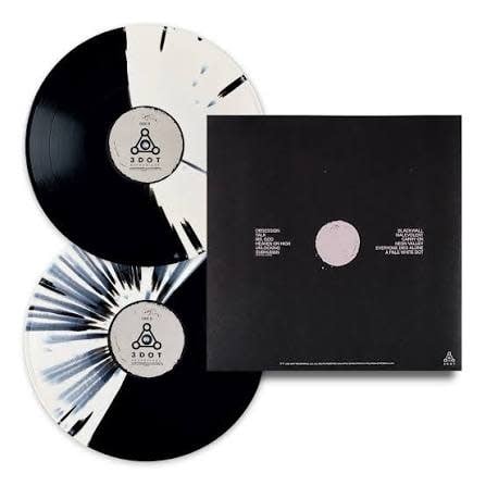 Periphery - A Pale White Dot (Half Black/Half White Splatter)