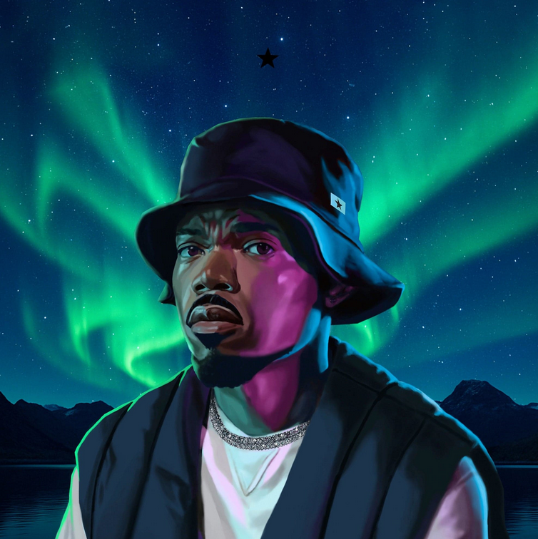 Chance The Rapper - Star Line (Clear Green)