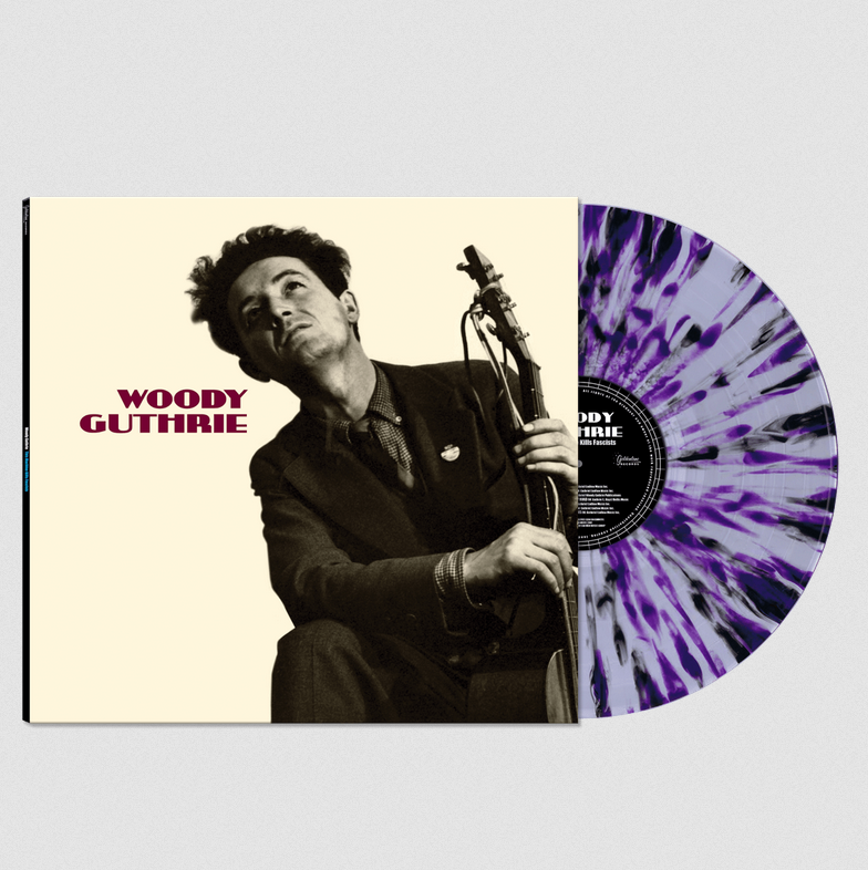 Woody Guthrie – This Machine Kills Fascists (Splatter)