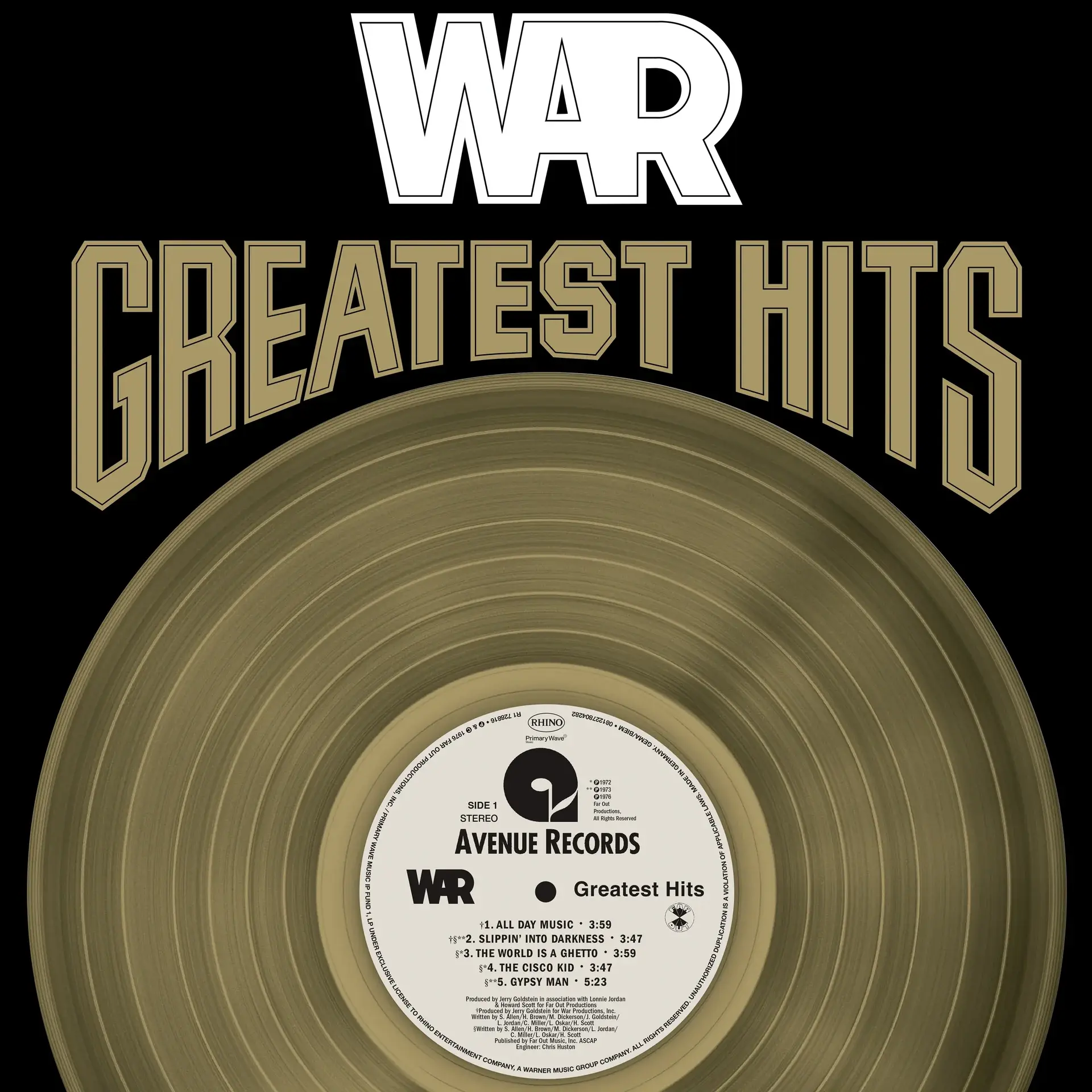 War - Greatest Hits (Rhinp Spirit Of '76)
