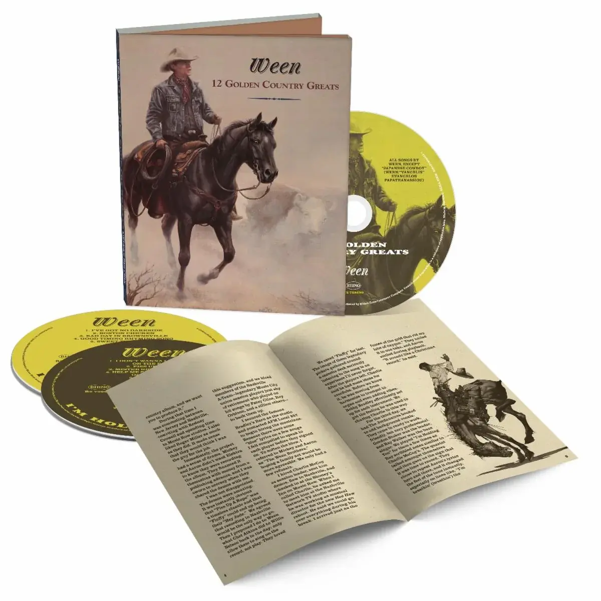 Ween – 12 Golden Country Greats (3CD)