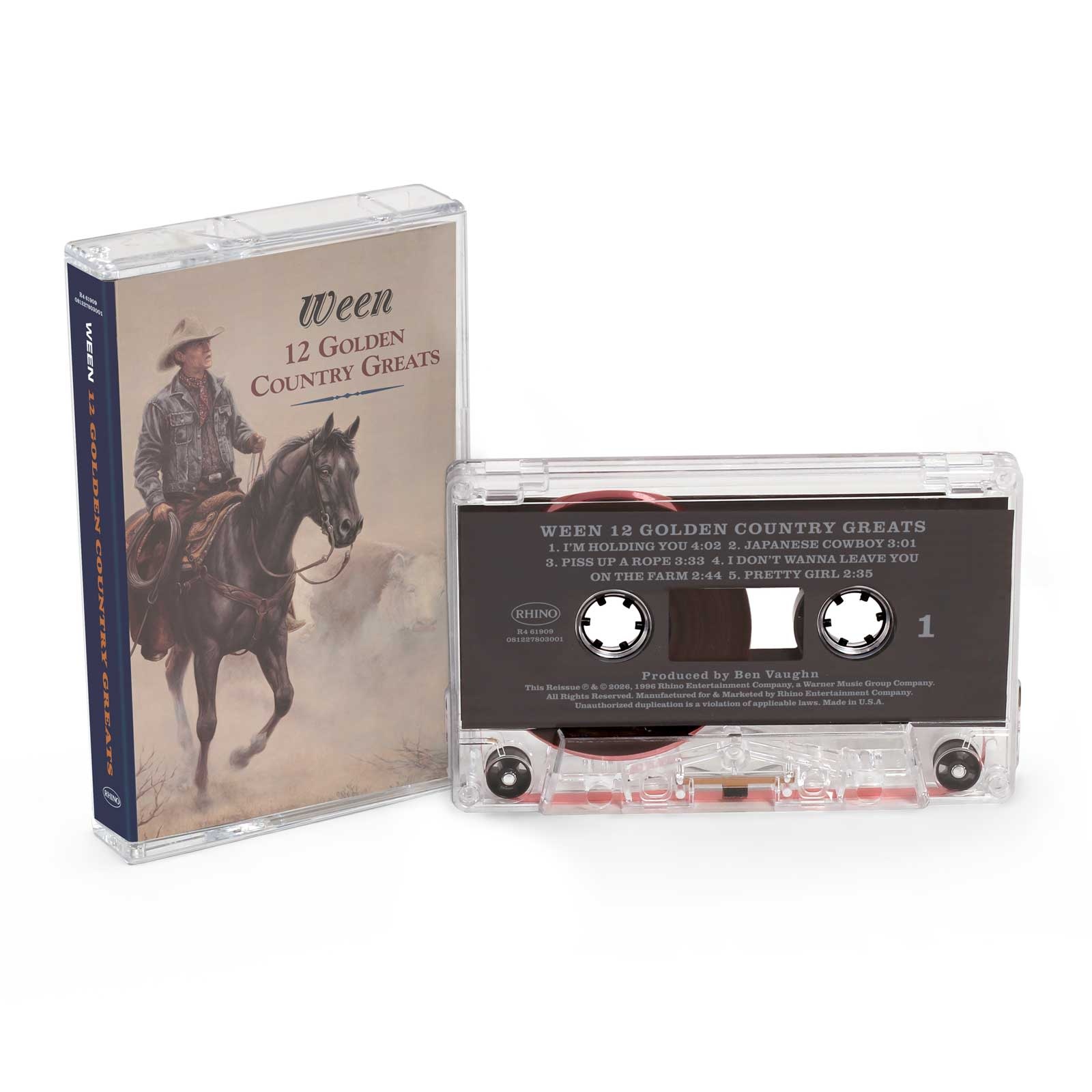 Ween - 12 Golden Country Greats (Cassette)