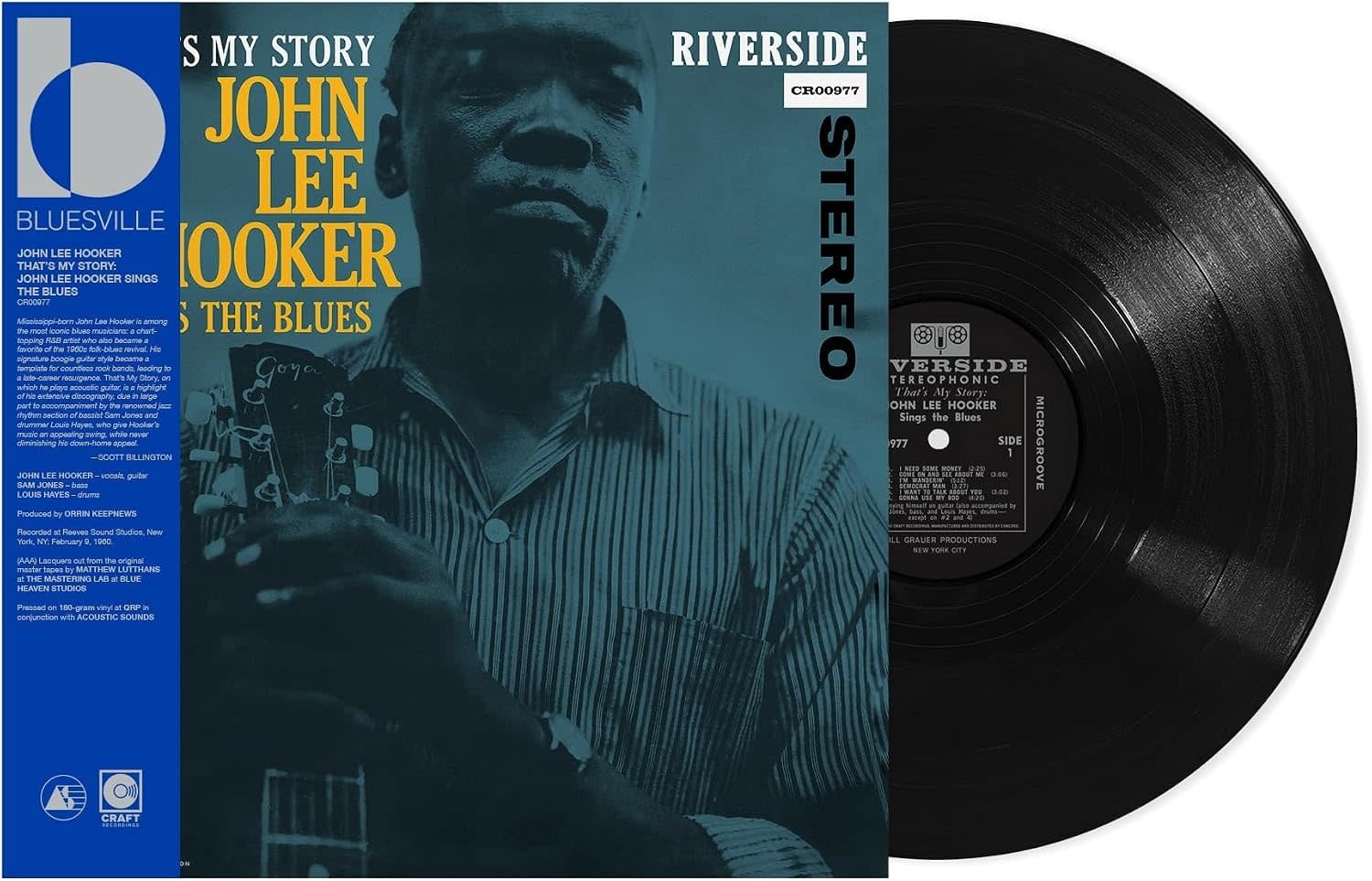 John Lee Hooker - That's My Story (Bluesville Acoustic Sounds Series)