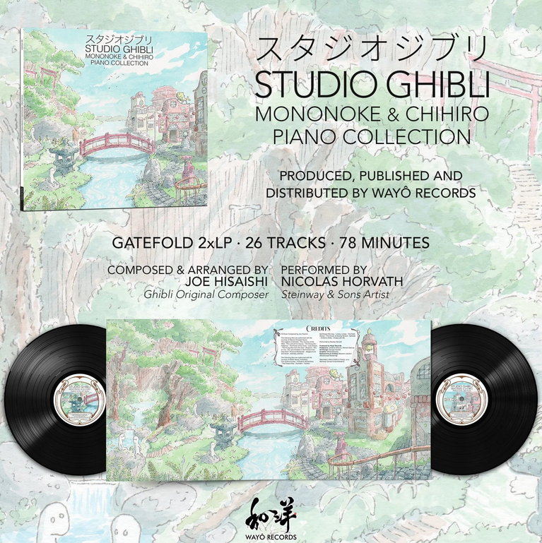 Joe Hisaishi - Studio Ghibli Mononoke & Chihiro Piano Collection