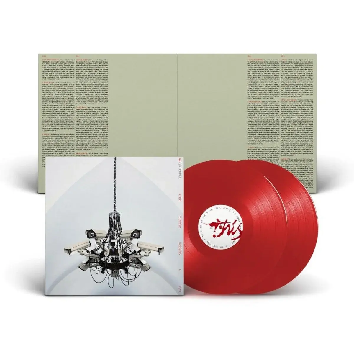 Interpol - This Mirror Weighs A Ton (Transparent Red)