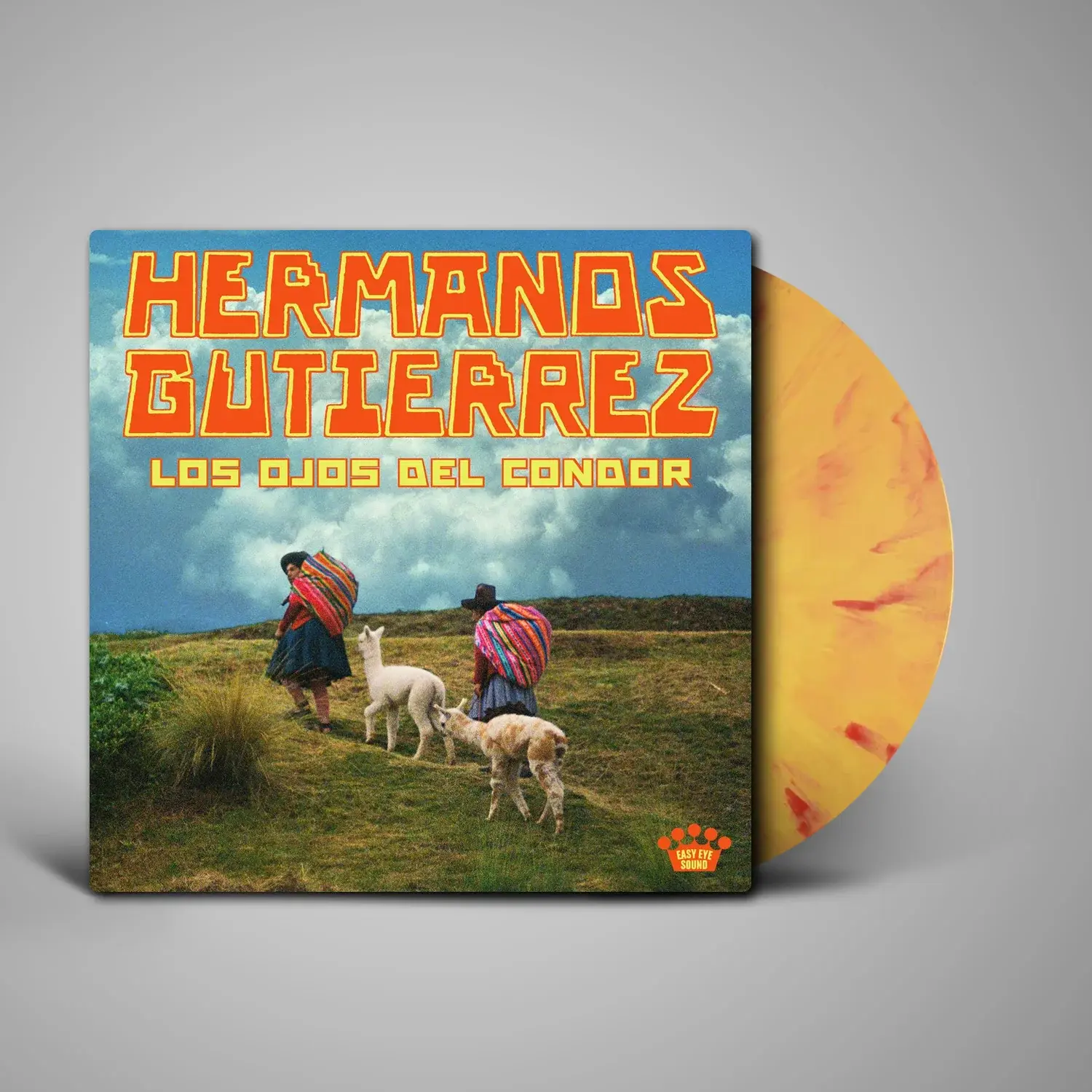 Hermanos Gutierrez - Los Ojos Del Cóndor (Yellow & Red Marble)