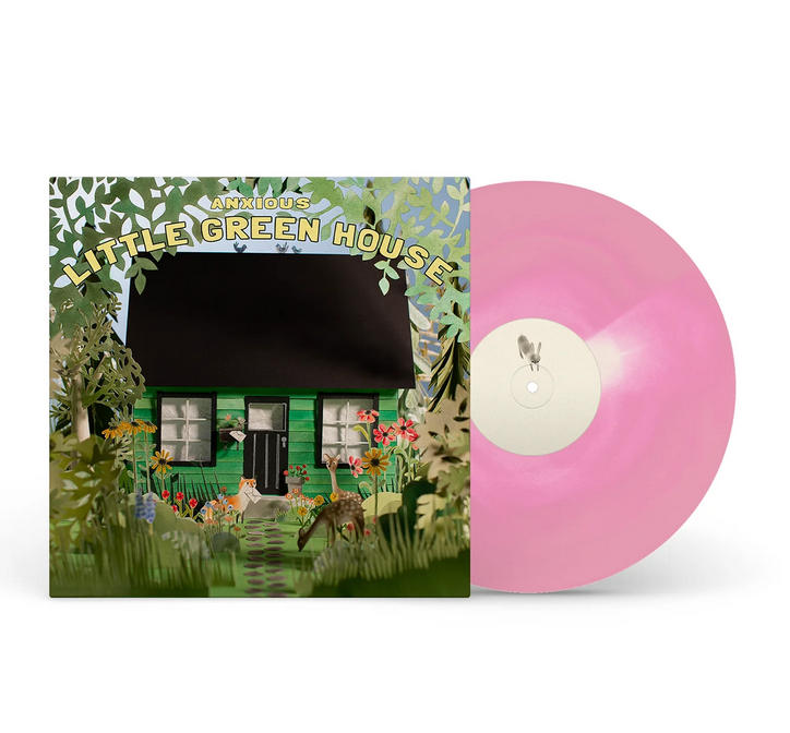 Anxious – Little Green House (Pink & White)