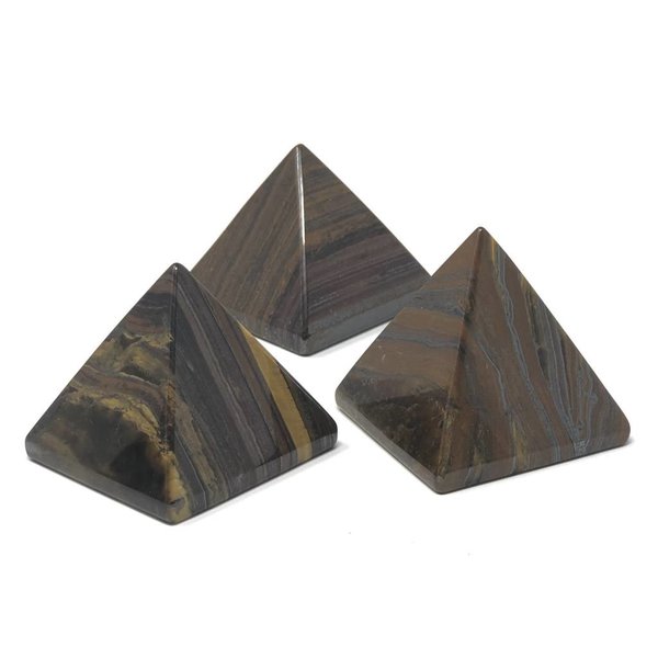  Tiger Iron - 5cm Pyramid