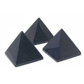  Blue Goldstone - 5cm Pyramid