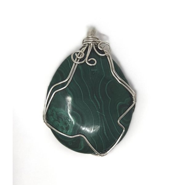 (e7) Malachite - Pendant (e7)