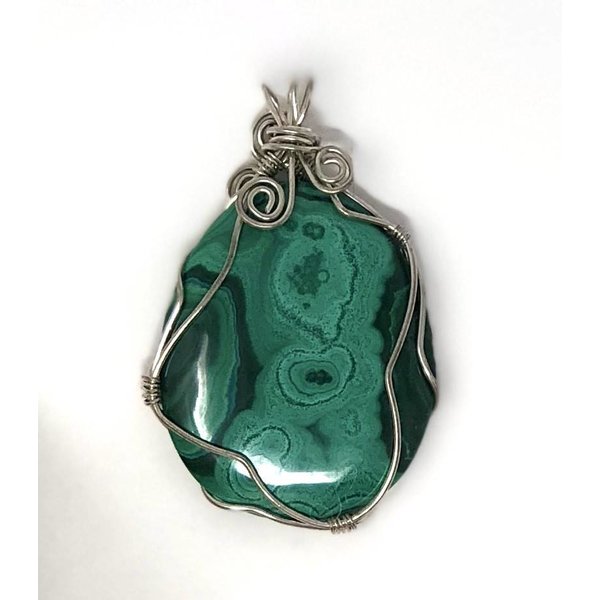 (e8) Malachite - Pendant (e8)