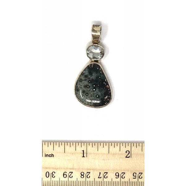  Mixed Stone Pendant 14