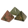 Unakite - 5cm Pyramid