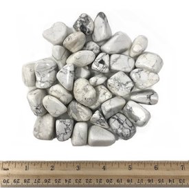  Howlite - Tumbled Large (1 lb parcel)