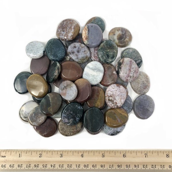  Ocean Jasper - Palm Stone Small (1lb parcel)