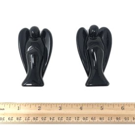  Black Obsidian - Angel (3 inch)