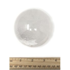 (e1) Clear Quartz - Sphere (e1)