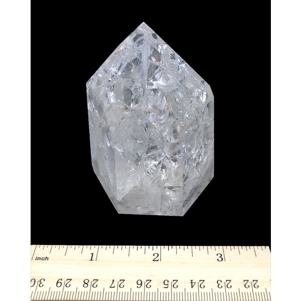 (e2) Crackle Quartz - Polished Point (e2)