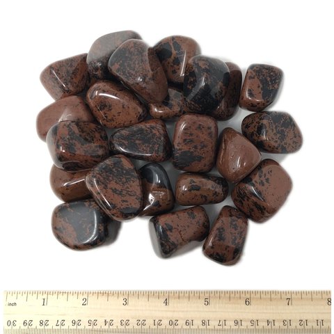 Mahogany Obsidian - Tumbled XL (1 kg parcel)