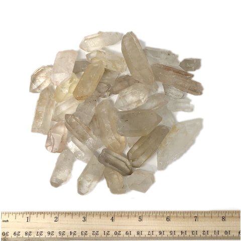 Brazilian Clear Quartz Points - Large (1 lb parcel)