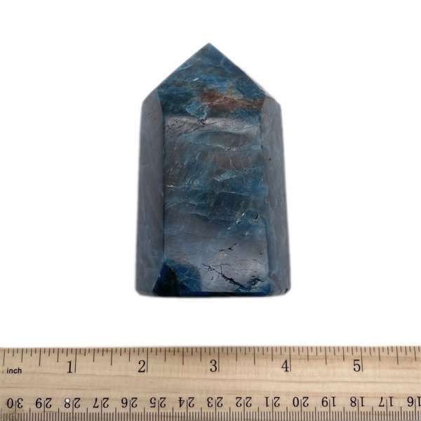  Blue Apatite - Polished Point (e)3