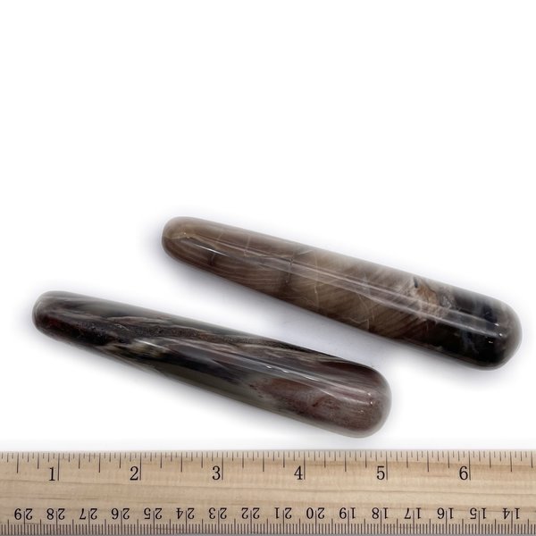  Petrified Wood - Massage Wand (Individual)