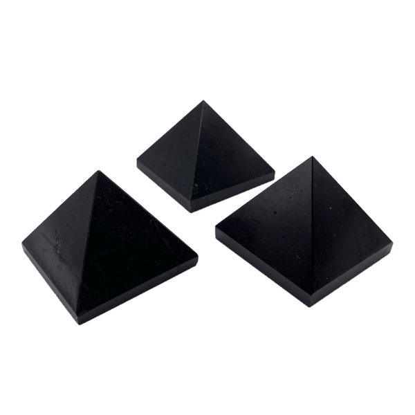 Black Tourmaline - 5cm Pyramid
