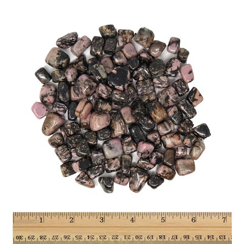 Rhodonite - Tumbled Micro (1 lb parcel)