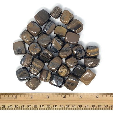 Tiger Iron - Tumbled Small (1 lb parcel)