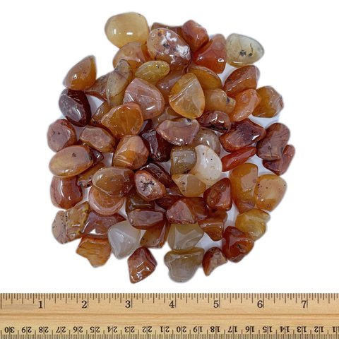 Carnelian - Tumbled Small (1 lb parcel) (Var. 2)