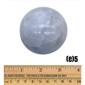 (e5) Blue Calcite - Sphere (e5)