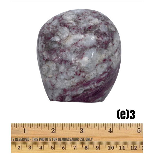 (e3) Pink Tourmaline in Matrix - Standing Free Form (e3)