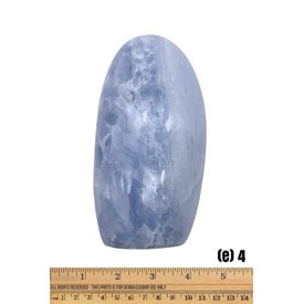  Blue Calcite - Standing Free Form (e)4