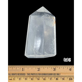 (e6) Clear Quartz - Polished Point (e6)