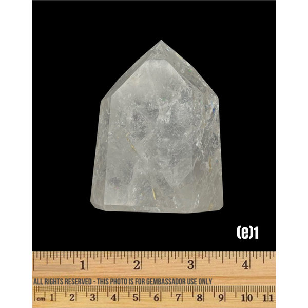 (e1) Crackle Quartz - Polished Point (e1)