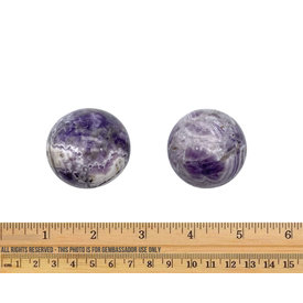  Chevron Amethyst - 40mm Sphere