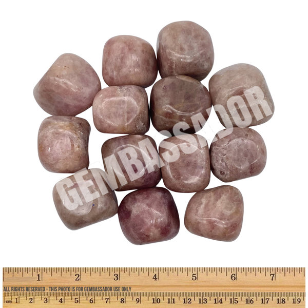  Strawberry Quartz - Tumbled XL (1 kg parcel)