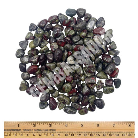 Dragon Bloodstone - Tumbled Micro (1 lb parcel)