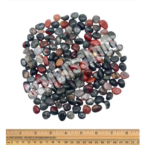 Bloodstone - Tumbled Micro (1 lb parcel)