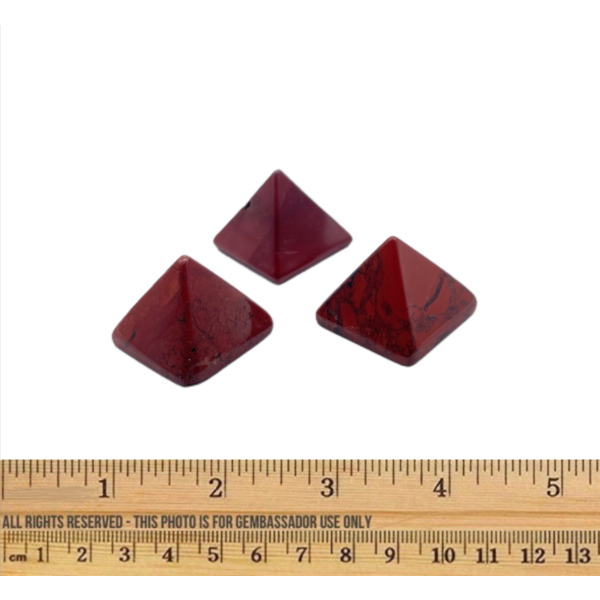  Red Jasper - Micro Pyramid