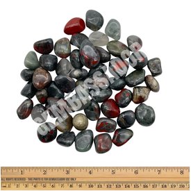  Bloodstone - Tumbled Micro / Small (1 lb parcel)