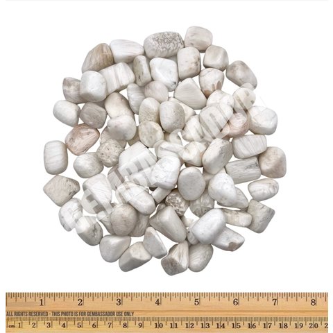 Scolecite - Tumbled Other (1 lb Parcel)